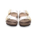 Birkenstock Sidney Buckle Graceful Pearl White